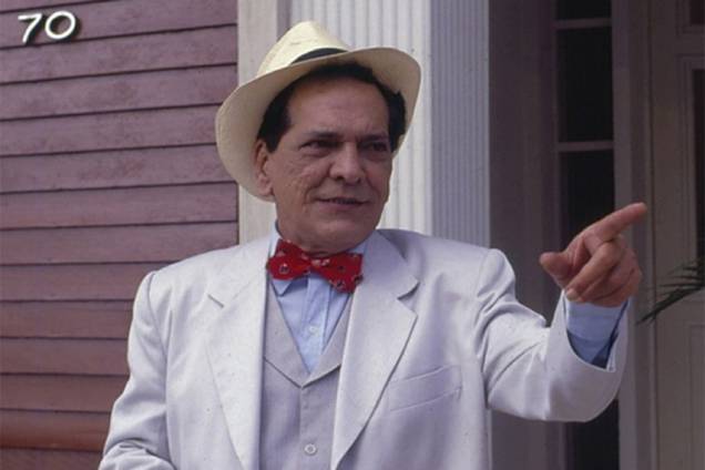 Lúcio Mauro em 'Chico Anysio Show' em 1982