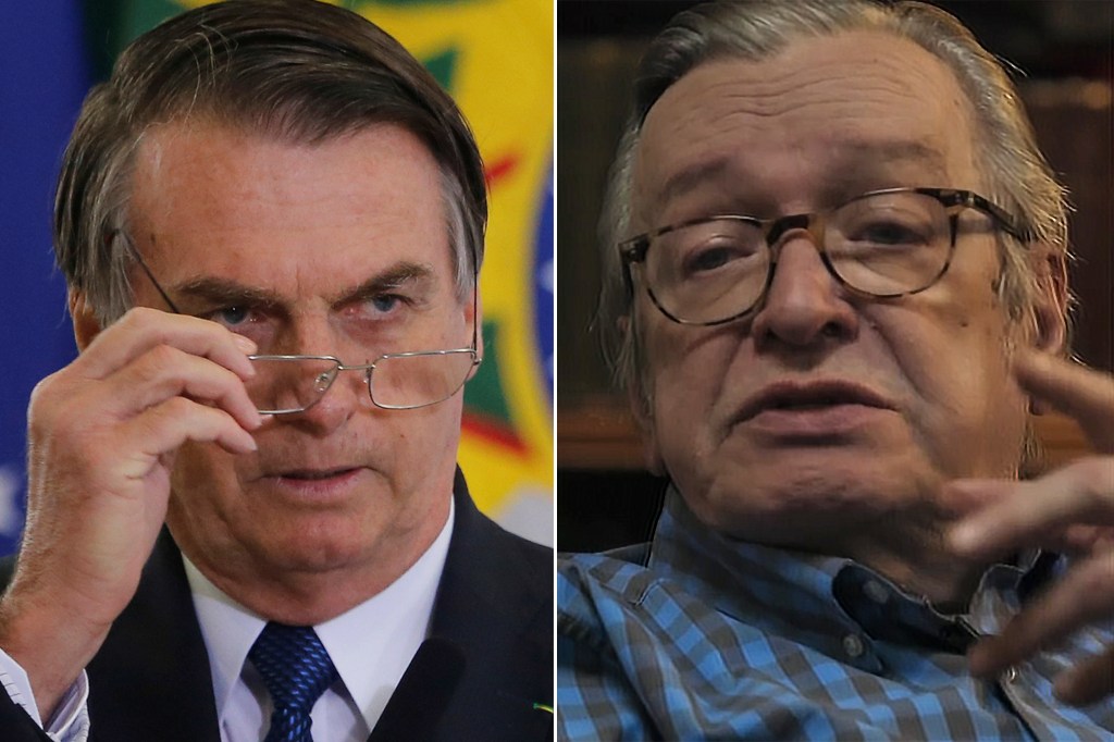 Olavo e Bolsonaro