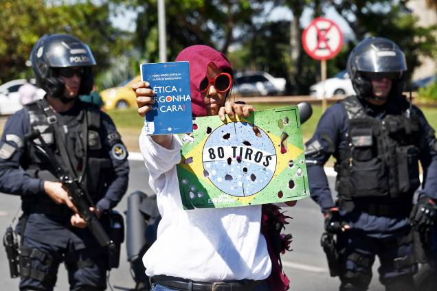Estudantes protestam contra cortes de verbas nas universidades em Brasília (DF) - 30/05/2019