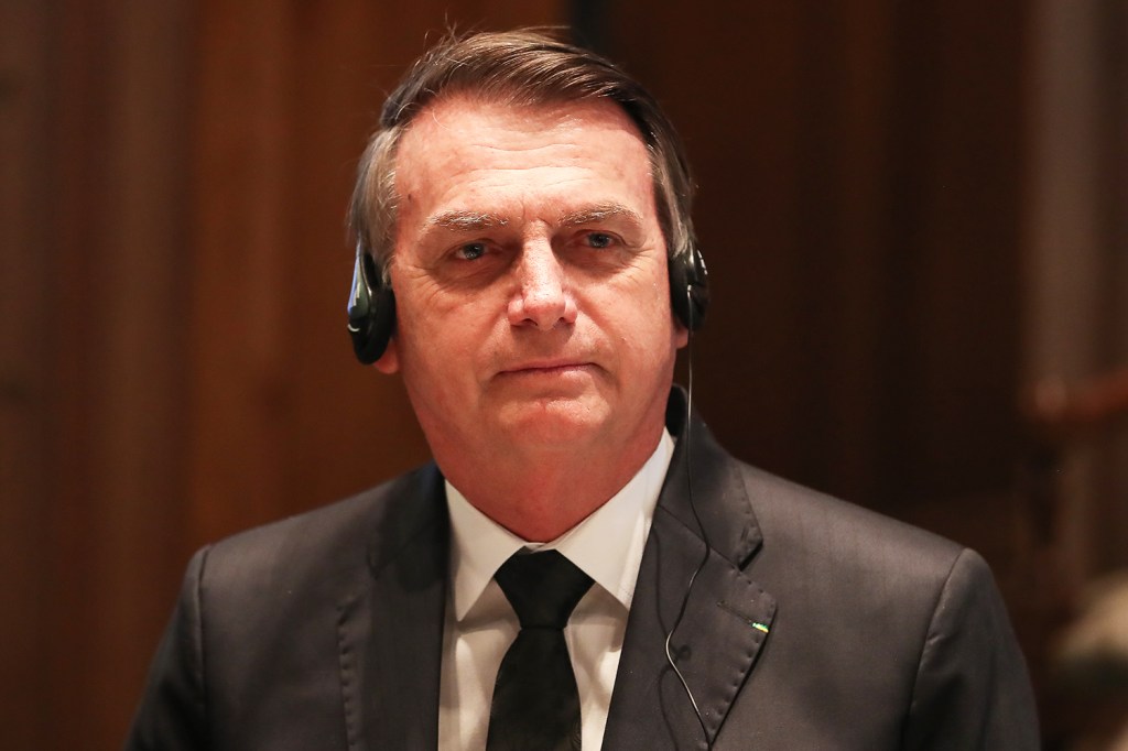 O prefeito de São Paulo Ricardo Nunes durante a gravação do programa Amarelas On Air, de Veja