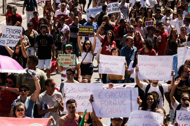 Protesto contra cortes na educação em Maceió (AL) - 15/05/2019
