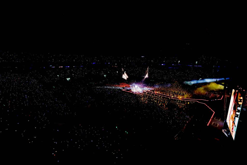Show do grupo de k-pop BTS em São Paulo Show do grupo de k-pop BTS em São Paulo
