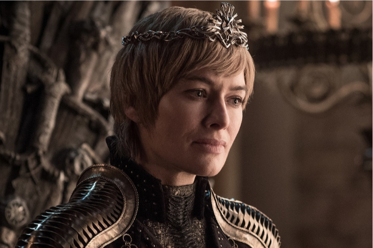 A personagem Cersei Lannister, da série 'Game of Thrones'
