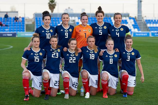 Time feminino da Escócia