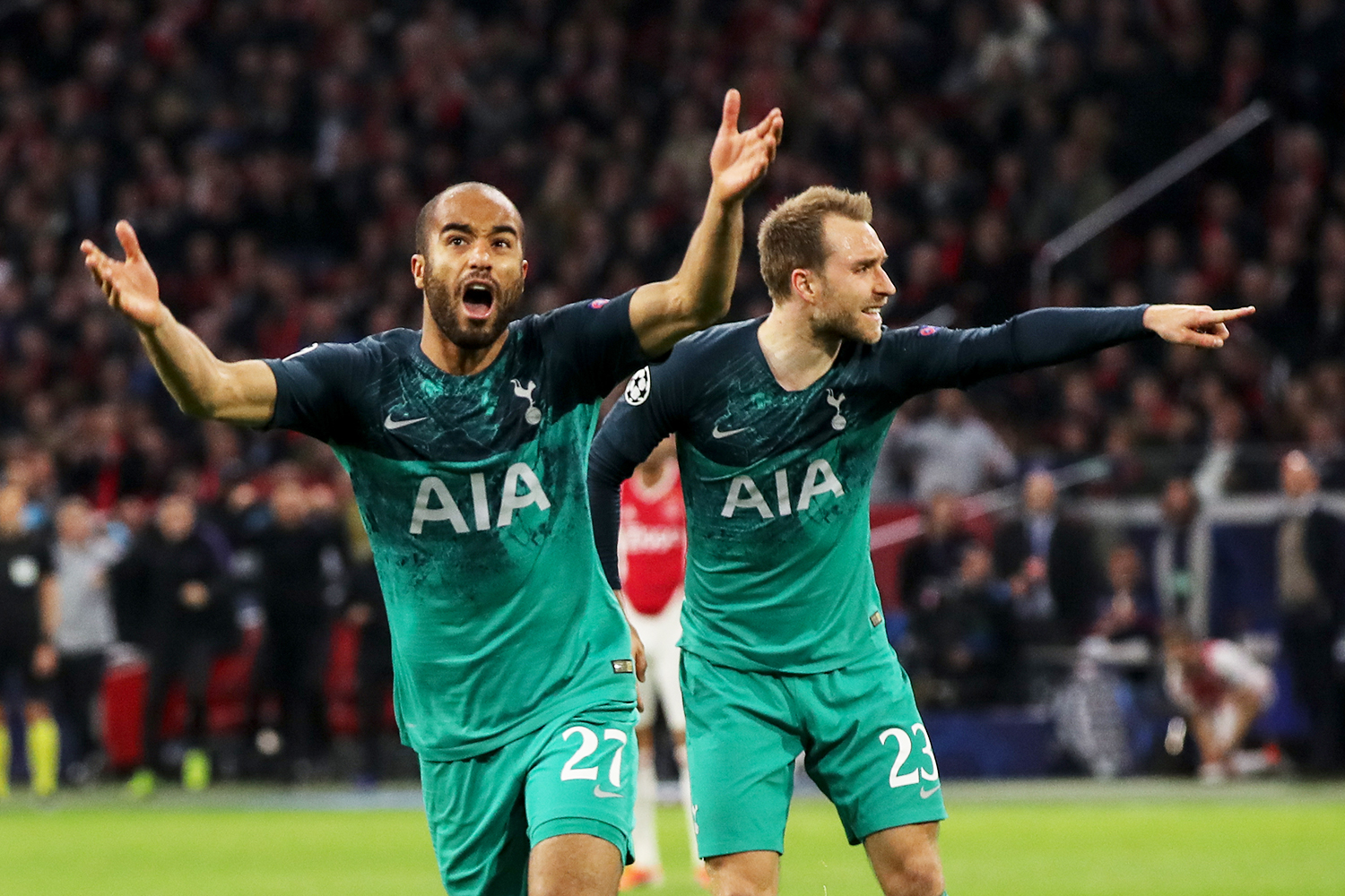 ajax x tottenham online gratis