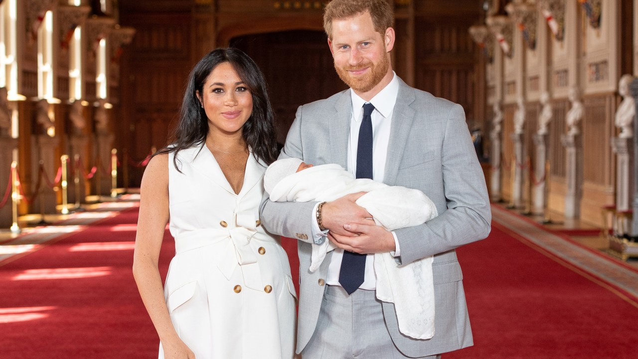 Bebê real - Meghan Markle e Príncipe Harry