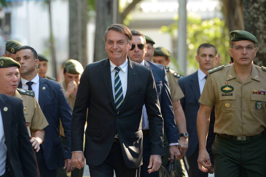 O pelotão de Bolsonaro
