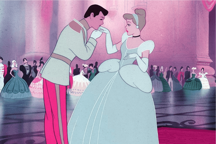 Cena de ‘Cinderela’ (1950) Cena de 'Cinderela' (1950)