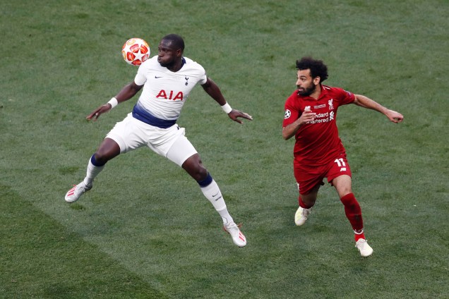 Jogo entre Tottenham e Liverpool, jogo válido pela final da Champions League, Mohamed Salah  - 01/06/2019