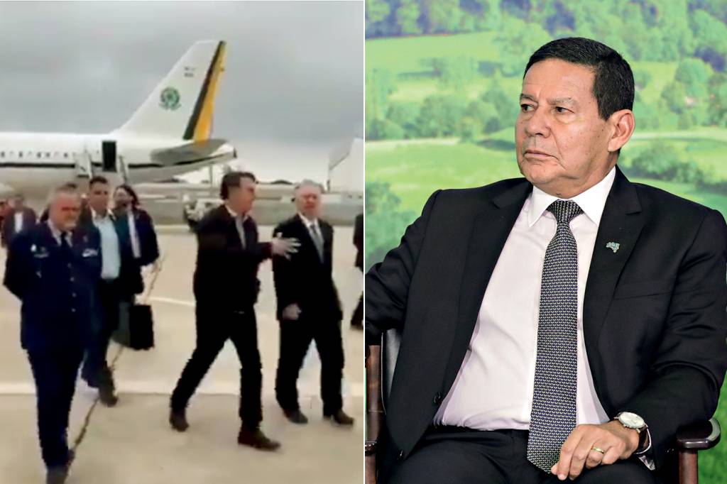 Jair Bolsonaro e Hamilton Mourão Jair Bolsonaro e Hamilton Mourão