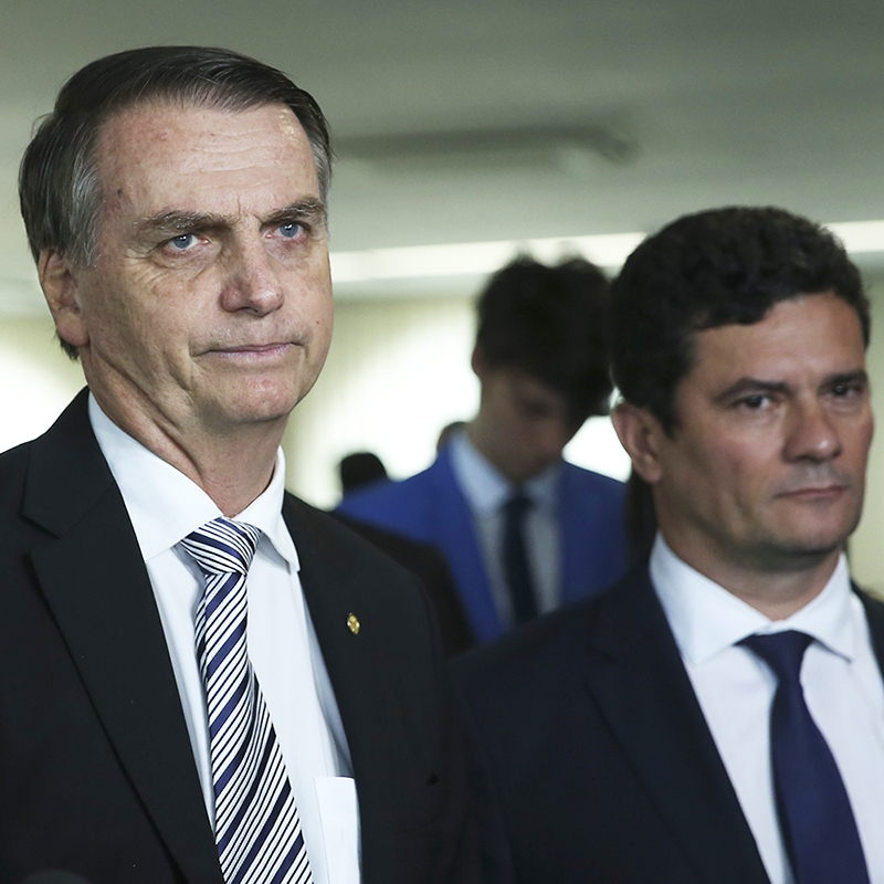 STF rejeita inquérito contra Moro e Bolsonaro por suposto vazamento
