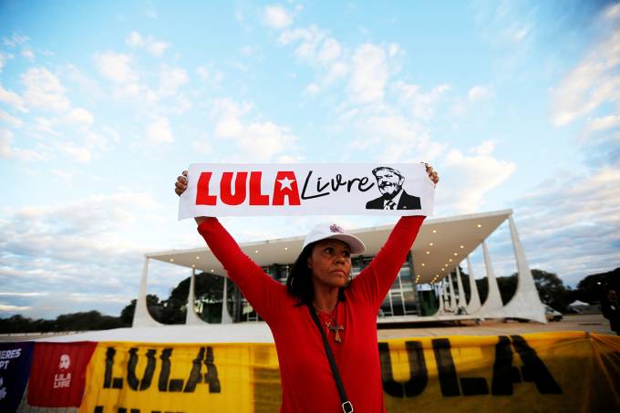 Protestos a favor de Lula