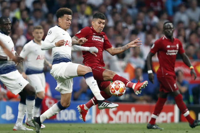 Jogo entre Tottenham e Liverpool, válido pela final da Champions League - 01/06/2019