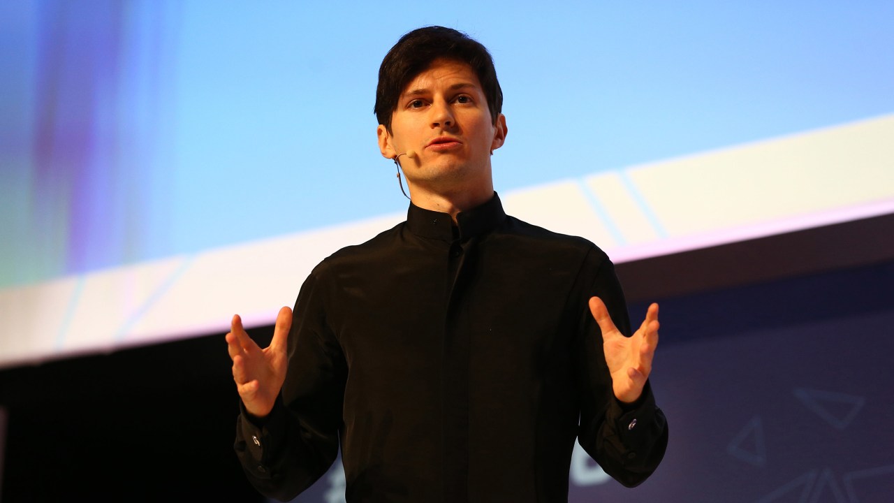 O fundador e CEO do Telegram, Pavel Durov