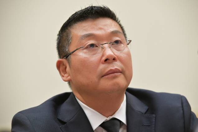 O ativista chinês Yang Jianli fala sobre a morte do dissidente Liu Xiaobo durante uma audiência no congresso americano em Washington - 14/07/2017 O ativista chinês Yang Jianli fala sobre a morte do dissidente Liu Xiaobo durante uma audiência no congresso americano em Washington - 14/07/2017