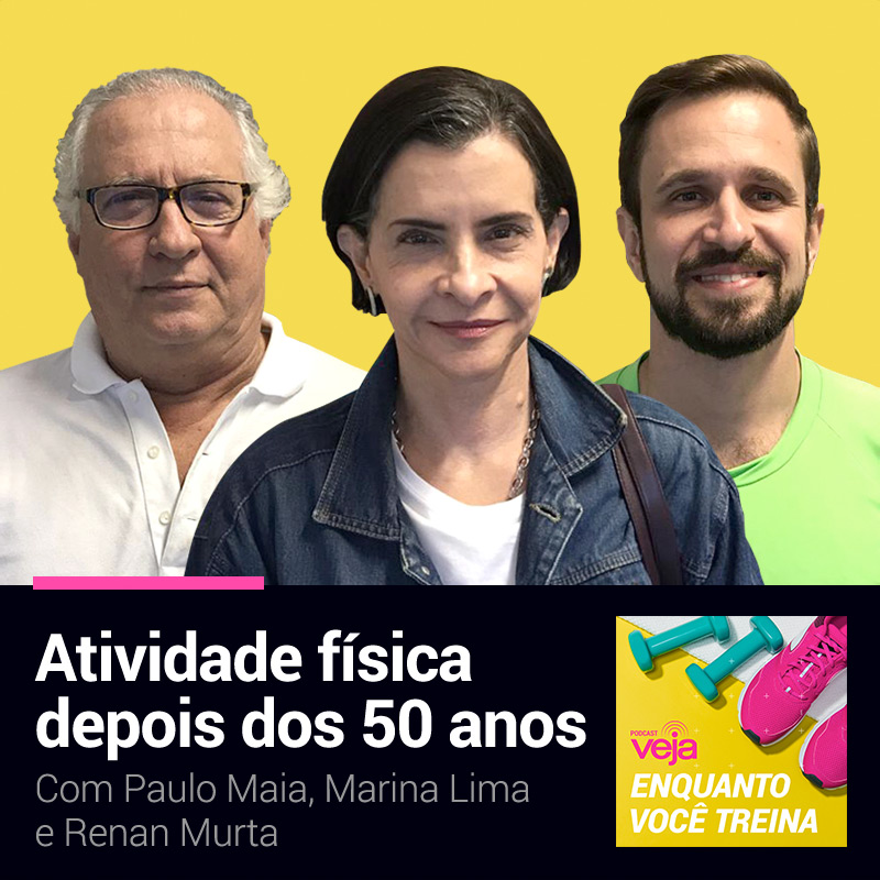 Podcast Enquanto Você Treina com Paulo Maia, Marina Lima e Renan Murta