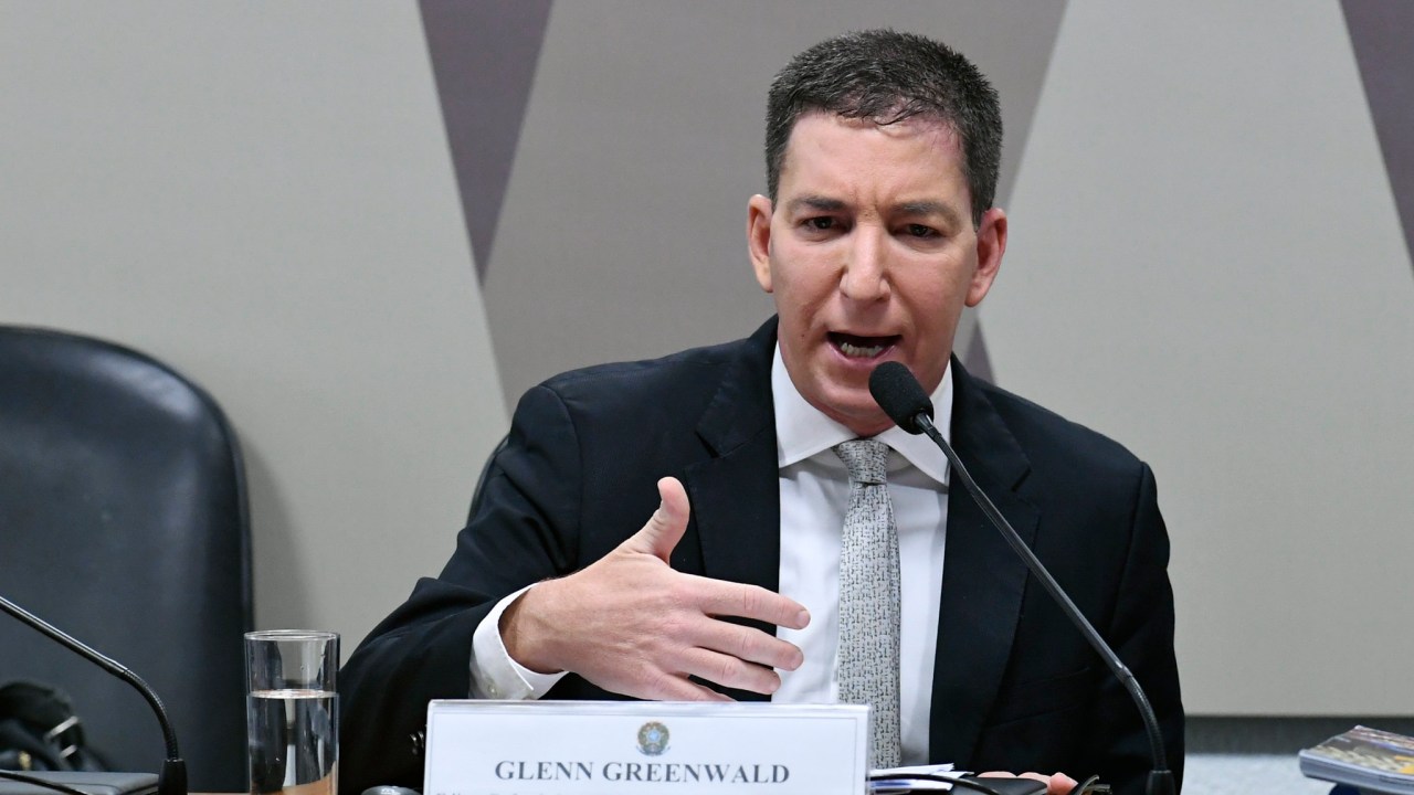 Glenn Greenwald na comissão de Constituição e Justiça (CCJ) no Senado - 11/07/19