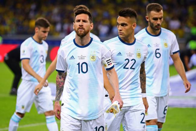 Lionel Messi, capitão da seleção Argentina, no Mineirão