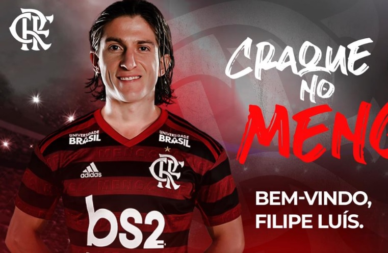 Flamengo confirma contratação de Filipe Luís