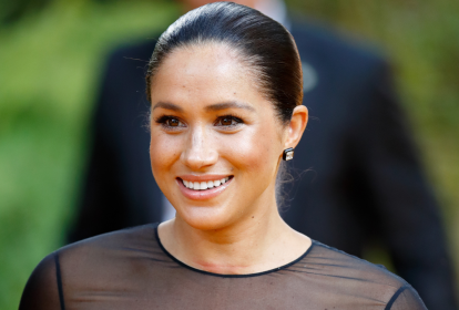 Meghan Markle durante a estreia de 'O Rei Leão' no Reino Unido