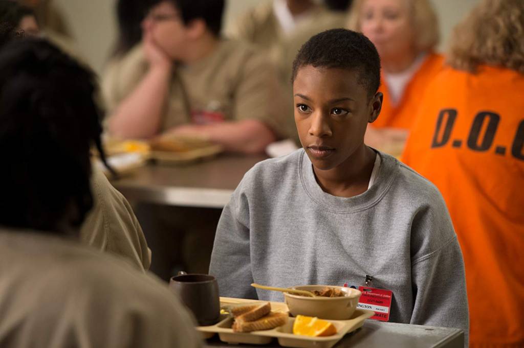 Poussey Washington, personagem vivida por Samira Wiley em 'Orange Is The New Black'