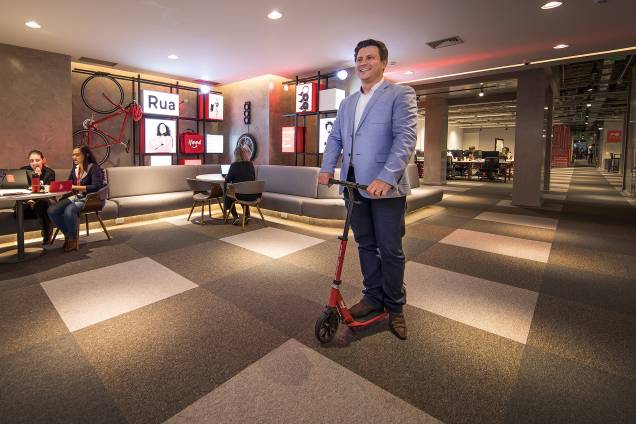 O CEO do IFood, Carlos Moyses O CEO do IFood, Carlos Moyses