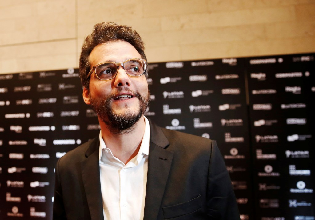 O ator e diretor Wagner Moura no 15º Festival Internacional de Cinema de Santiago (Sanfic)