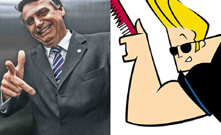Iludido com a sua virilidade, Johnny Bravo é a cara do presidente Bolsonaro  - UOL Universa