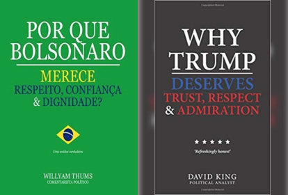 Livro-sátira 'Por Que Bolsonaro Merece Respeito, Confiança e Dignidade?' traz 188 páginas em branco e se assemelha a livro em "homenagem" a Trump