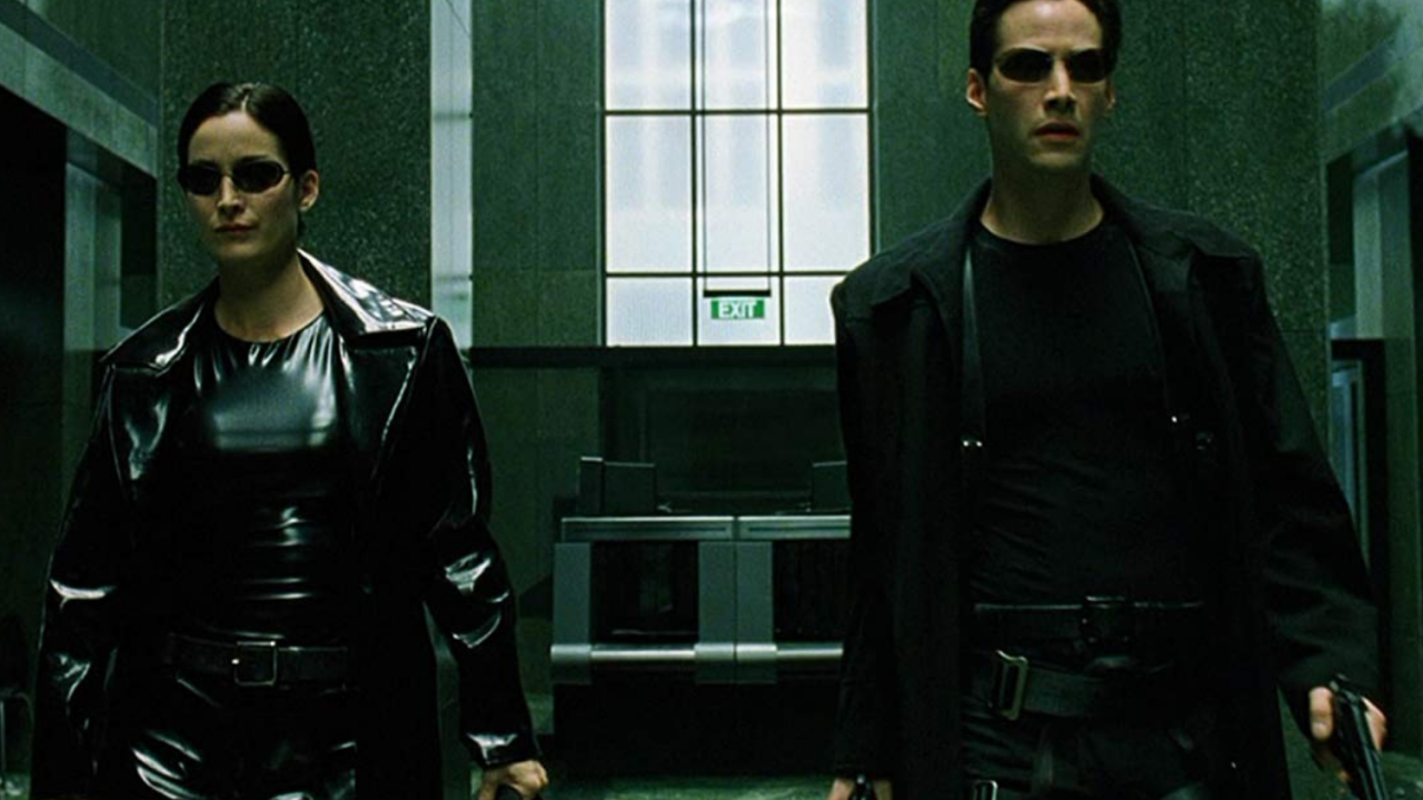 Cena do primeiro filme da saga 'Matrix'
