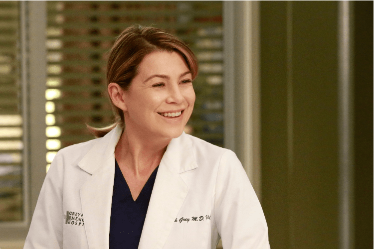 Ellen Pompeo em ‘Grey’s Anatomy’