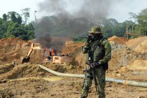 Ibama realiza operação de combate a garimpo ilegal