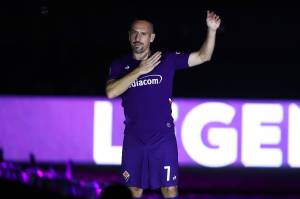 Ribéry teve passagem apagada pela Fiorentina -