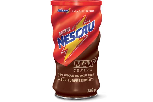 Sem açúcar nem adoçante (Nescau) - O sabor doce da nova versão do achocolatado vem apenas dos cereais utilizados na formulação Sem açúcar nem adoçante (Nescau) - O sabor doce da nova versão do achocolatado vem apenas dos cereais utilizados na formulação