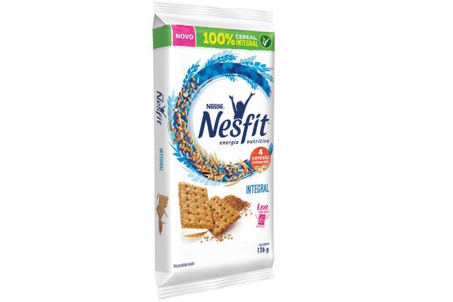 Mais água que sal (Nesfit) - O tradicional biscoito de água e sal integral passou a ser feito com 30% menos sódio em relação às primeiras versões lançadas no mercado, nos anos 1990 Mais água que sal (Nesfit) - O tradicional biscoito de água e sal integral passou a ser feito com 30% menos sódio em relação às primeiras versões lançadas no mercado, nos anos 1990