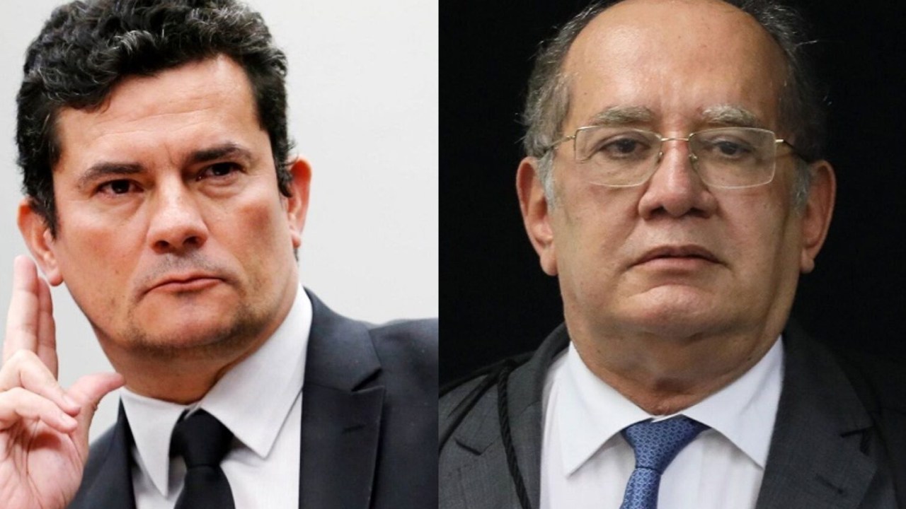 DESAFETOS - O presidenciável Sergio Moro e o ministro do Supremo Tribunal Federal (STF) Gilmar Mendes