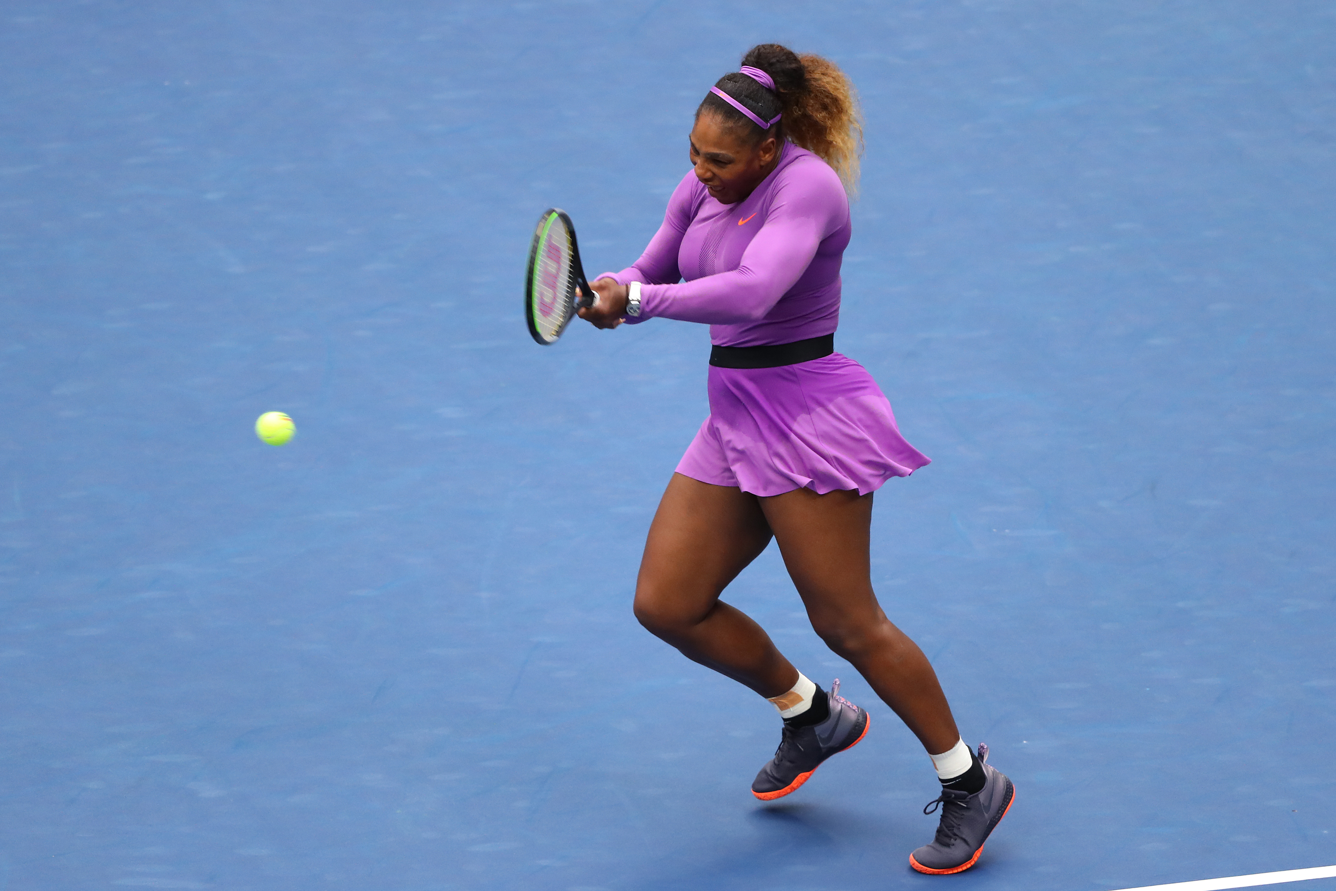 Serena Williams na final contra Bianca Andreescu no US Open (07/09/2019)