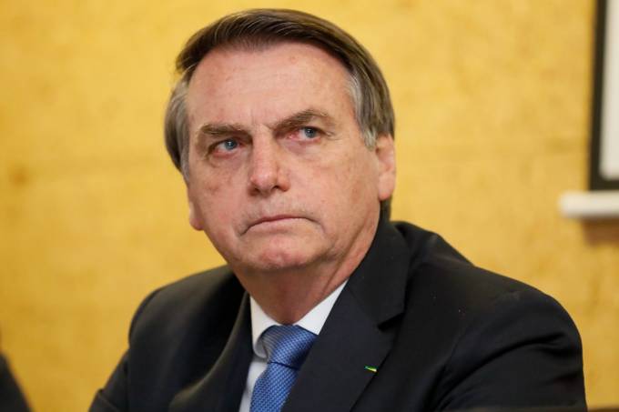 O presidente Jair Bolsonaro durante o Seminário ‘Liderança Brasileira na Cadeira Produtiva do Nióbio’