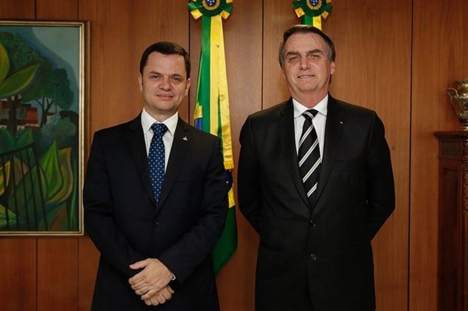 O presidente da República, Luiz Inácio Lula da Silva, e o presidente do Sebrae, Décio Lima
