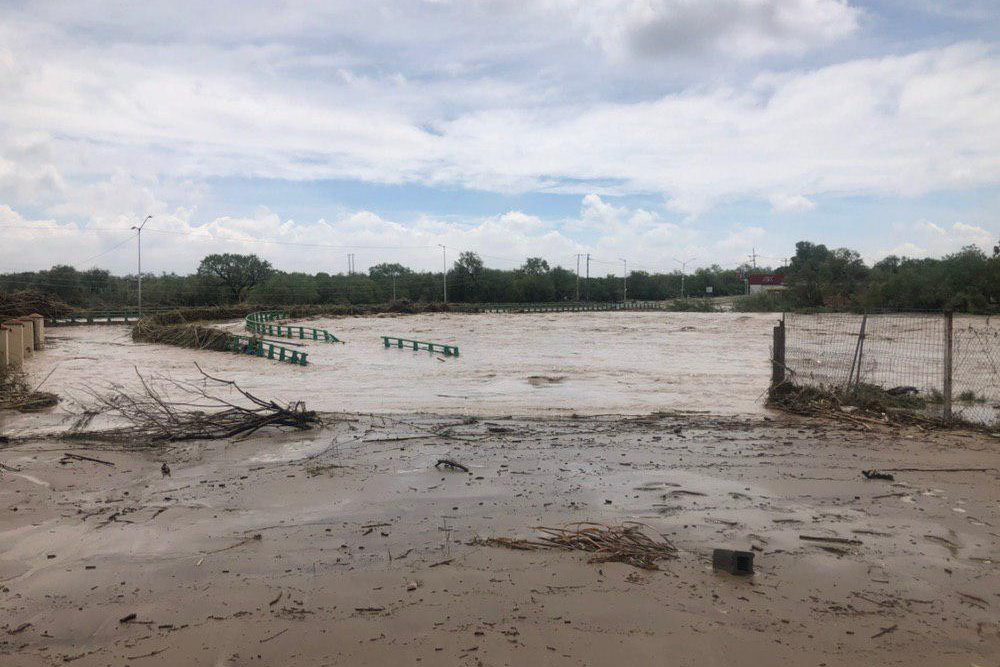 Ciclone tropical Fernand causa prejuízo no estado de Nuevo León, no México