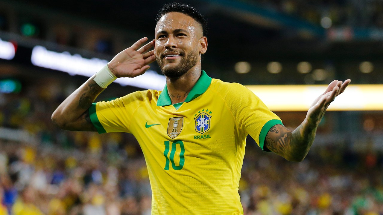 Segundo maior artilheiro da seleção, Neymar ficou de fora da seleção de todos os tempos -