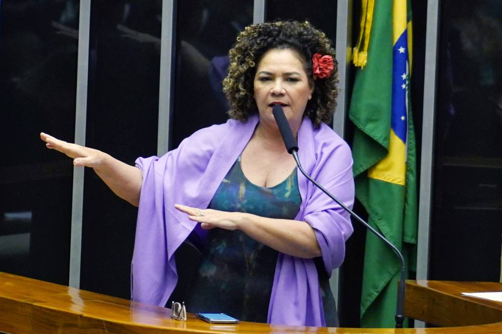 Perpétua Almeida A deputada federal Perpétua Almeida (PCdoB-AC)
