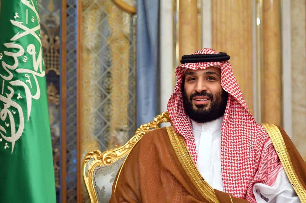 O príncipe herdeiro saudita Mohammed Bin Salman - 18/09/2019