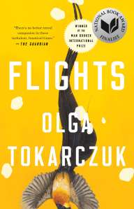 Capa da versão em inglês do livro 'Flights', da autora polonesa Olga Tokarczuk, que será lançado em português pela editora Todavia em 2020