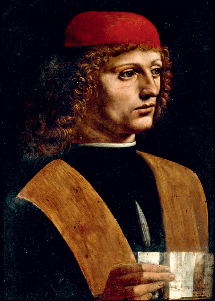 RETRATO DE UM MÚSICO (1483-1490) RETRATO DE UM MÚSICO (1483-1490)