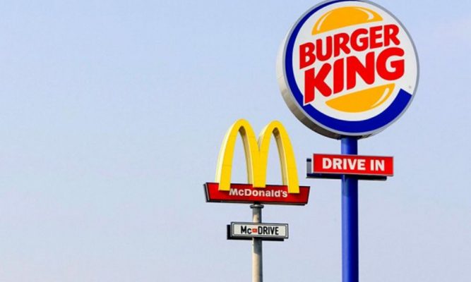Burger King e McDonald's