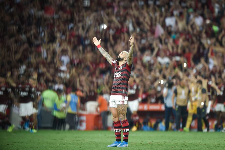 Flamengo x Grêmio pela semifinal da Libertadores 2019, no Maracanã