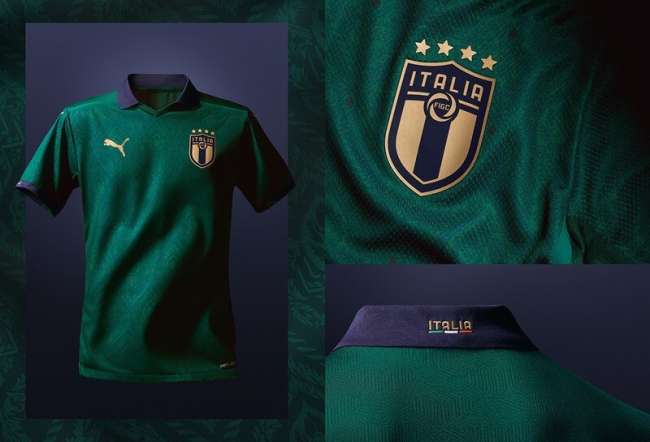 Nova camisa ‘Renascentista’ da Itália Nova camisa 'Renascentista' da Itália