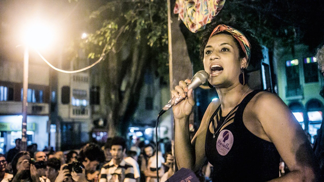 Marielle Franco, vereadora do PSOL assassinada em atentado em 2018