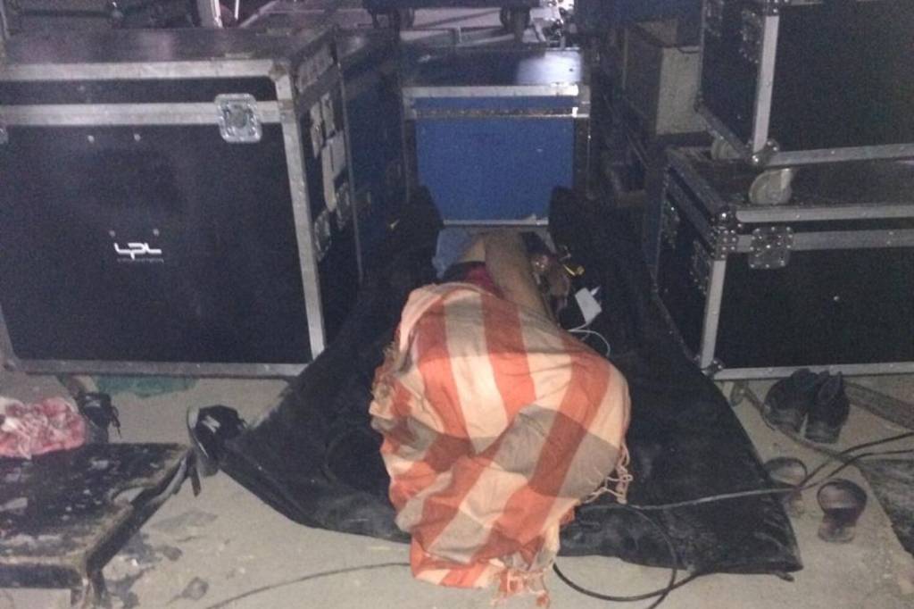 Trabalhadores são encontrados dormindo nas instalações do Rock in Rio